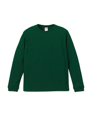 5011-01　5.6オンスロングスリーブTシャツ(1.6インチリブ)