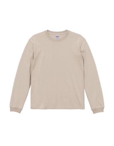 5011-01　5.6オンスロングスリーブTシャツ(1.6インチリブ)