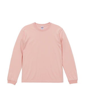 5011-01　5.6オンスロングスリーブTシャツ(1.6インチリブ)