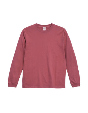 5011-01　5.6オンスロングスリーブTシャツ(1.6インチリブ)