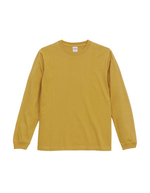 5011-01　5.6オンスロングスリーブTシャツ(1.6インチリブ)