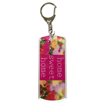 タグ型キーホルダー【10cm】 ナスカン