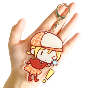 フリー型キーホルダー【10cm　両面】