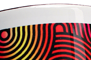 2トーンマグカップ(ブラック)印刷例