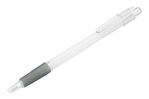 汚れにくいグレーのグリップ