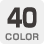 カラー40色