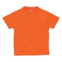 オレンジ Printstar 　ベビー Tシャツ 103-CBT
