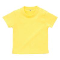 イエロー Printstar 　ベビー Tシャツ 103-CBT