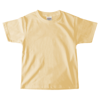 ベージュ 定番 綿100％生地Tシャツ（キッズ） 085-CVT