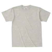 グレー Cross Stitch オープンエンド マックスウェイトTシャツ（キッズ） OE1116