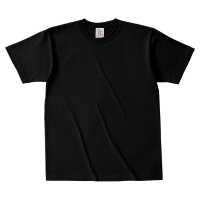 ブラック Cross Stitch オープンエンド マックスウェイトTシャツ（キッズ） OE1116