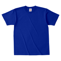 ブルー Cross Stitch オープンエンド マックスウェイトTシャツ（キッズ） OE1116