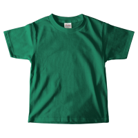 グリーン PrintstarヘビーウェイトTシャツ（キッズ） 085-CVT