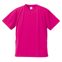 ピンク United Athle 4.1oz ドライアスレチックTシャツ（キッズ） 5900-02