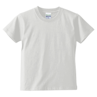 ホワイト United Athle 5.6oz Tシャツ（キッズ） 5001-02