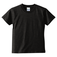 ブラック United Athle 5.6oz Tシャツ（キッズ） 5001-02