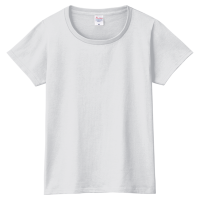 グレー 定番 綿100％生地Tシャツ（レディース） 085-CVT