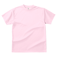 ピンク 速乾 ドライ生地Tシャツ（レディース） 300-ACT