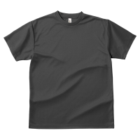 グレー 速乾 ドライ生地Tシャツ（レディース） 300-ACT