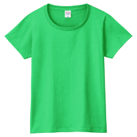 グリーン PrintstarヘビーウェイトTシャツ（レディース） 085-CVT