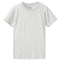 ホワイト United Athle 5.6oz Tシャツ（レディース） 5001-03