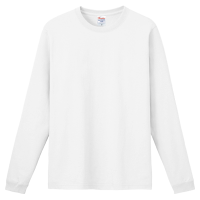 ホワイト PrintStar 7.4オンス スーパーヘビー長袖Tシャツ 149-HVL