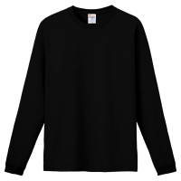 ブラック PrintStar 7.4オンス スーパーヘビー長袖Tシャツ 149-HVL