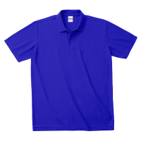 ブルー Printstar 4.9oz カジュアルポロシャツ 193-CP
