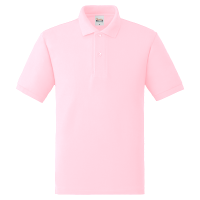 ピンク Printstar 5.8oz ベーシックポロシャツ 141-NVP