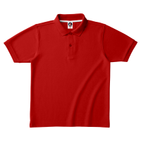 レッド TRUSS 5.0oz ベーシックスタイル ポロシャツ VSN-267
