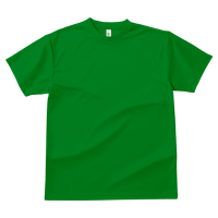 グリーン 反射プリント ドライTシャツ 300-ACT