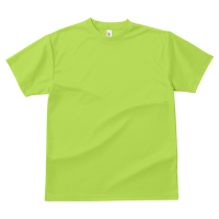 グリーン 反射プリント ドライTシャツ 300-ACT