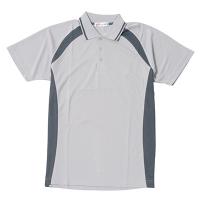 グレー wundou ベーシックテニスシャツ（キッズ） P-1710