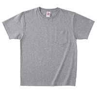 オープンエンド糸仕様 ラフな着心地のTシャツ（ポケット付） OE1117