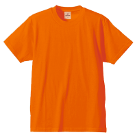 オレンジ コスパ抜群 ライト生地Tシャツ 5806-01