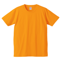 オレンジ フィット感抜群 スタイリッシュなTシャツ 5401-01