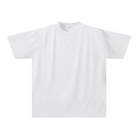 ホワイト 全面プリント ドライ生地Tシャツ 5900-01