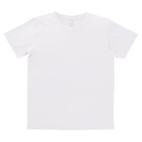 ホワイト 定番 細身シルエットのTシャツ MS1141