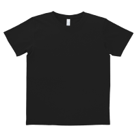ブラック 定番 細身シルエットのTシャツ MS1141