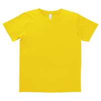 イエロー 定番 細身シルエットのTシャツ MS1141