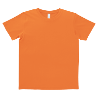 オレンジ 定番 細身シルエットのTシャツ MS1141