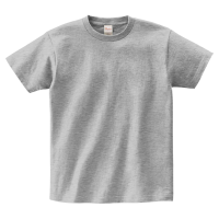 グレー 定番 綿100％生地Tシャツ 085-CVT