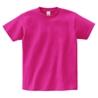 ピンク 定番 綿100％生地Tシャツ 085-CVT