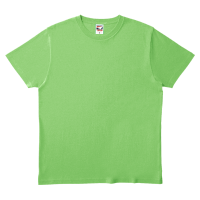 グリーン 定番綿100％ シルエットにこだわったTシャツ GAT-500