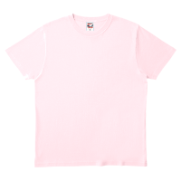 ピンク 定番綿100％ シルエットにこだわったTシャツ GAT-500