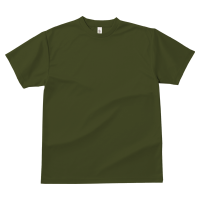 グリーン 1色プリント専用 速乾 ドライ生地Tシャツ 300-ACT