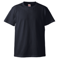 ブルー 1色プリント専用 高品質 綿生地Tシャツ 5001-01