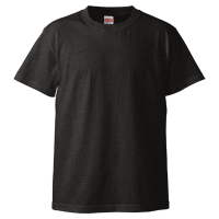 グレー 1色プリント専用 高品質 綿生地Tシャツ 5001-01