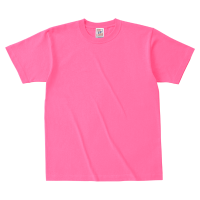 ピンク Cross Stitch オープンエンド マックスウェイトTシャツ OE1116