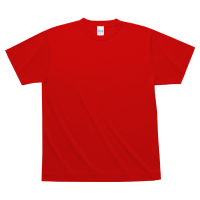 レッド Printstar メッシュTシャツ 118-HMT